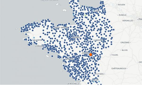 zone de chalandise grand ouest transports suzanne